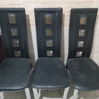 صندلی چهارپایه فلزی