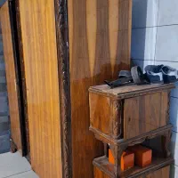 کمد دیواری و پایتختی قدیمی|جاکفشی، کمد، دراور|تبریز, |دیوار