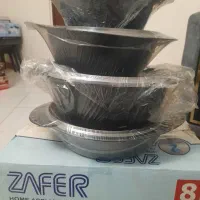 سرویس قابلمه گرانیت  تابه و مرغ خوری پیرکس|ظروف پخت‌وپز|تهران, آهنگ|دیوار