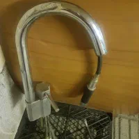 شیر ظرفشویی شیلنگ دار جنس خوب و دوش تلفنی