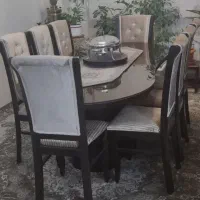 میز غذاخوری 8 نفره کلاسیک|میز و صندلی غذاخوری|پاکدشت, پاکدشت (مامازند)|دیوار