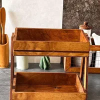 استند ۲ طبقه اویز فنجان استند پا سماوری