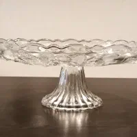 ظرف شیشه ای کریستال بسیار شیک پذیرایی