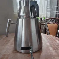 کتری رو گازی استیل با قوری