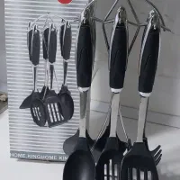 سرویس کفگیر ملاقه تفلون نو مناسب جهیزیه