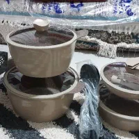 سرویس قابلمه ۱۲ پارچه دسینی|ظروف پختوپز|تهران, شهمیرزادی|دیوار