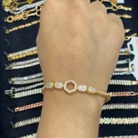 دستبند طرح طلا جواهراتی|بدلیجات|اهواز, نادری|دیوار