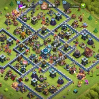 کلش اف کلنز.   اکانت فوق گاد