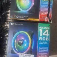 ۲ پک فن کیس برند ترمالتیک به فروش میرسد rgb|قطعات و لوازم جانبی رایانه|تهران, فردوس|دیوار