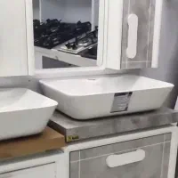 روشویی سنگی کابینتی  جدید|لوازم سرویس بهداشتی|قم, نیروگاه|دیوار