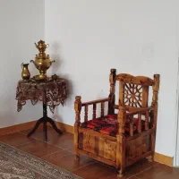 ست شاهنشین ومیز خاطره و ست سماور برنز