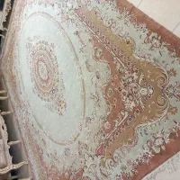 قالی 12متری کرمی جنس نخ پنبه|فرش|علیآباد کتول, |دیوار