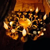 لوستر ۸شاخه برند انصاری