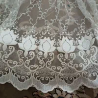 پرده حریر گلدوزی|پرده، رانر، رومیزی|اهواز, کیانشهر|دیوار