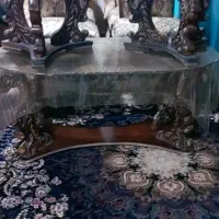 میزجلومبلی ودوتامیزعسلی مقاوم وسالم|مبلمان خانگی و میز عسلی|الوند, |دیوار