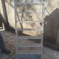 قفسه ام دی اف با در شیشه ای