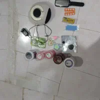 وسایل ناخن کاری و دستگاه یو وی