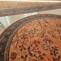 فرش گرد محتشم کاشان،بسیار تمیز و نو، قیمت منصفانه|فرش|تهران, جنت‌آباد جنوبی|دیوار