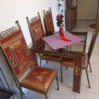 میز ناهار خوری چهار نفره فر فورژه