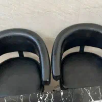 صندلی چرم چرم دار