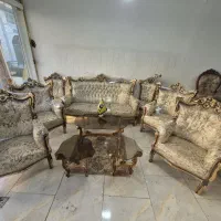 مبل سلطنتی ۹نفره تمام چوب راش