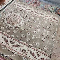 فرش کناره گردویی رنگ