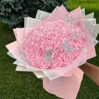 دسته گل رز کادویی