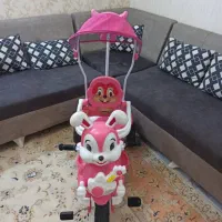 دوچرخه عروسکی دسته دار محافظ دار