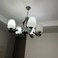 سه عدد لوستر پنج شاخه کاملا سالم