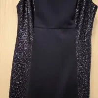 پیراهن مجلسی سورمه ای