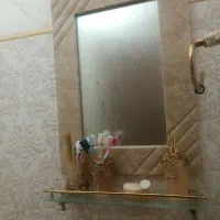 روشویی سنگی به همراه اینه سنگی|لوازم سرویس بهداشتی|ورامین, ورامین|دیوار