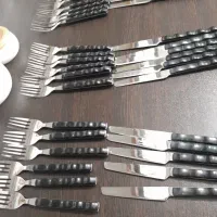 چاقوو چنگال میوه|ظروف سرو و پذیرایی|خرم‌آباد, |دیوار