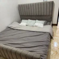 تخت خواب دونفره به همراه تشک تخت