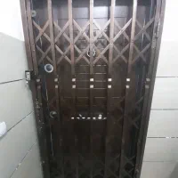 پنجره پی وی سی حفاظ اکاردیونی درب سرویس شاخ گوزنی|مصالح و تجهیزات ساختمان|ماهدشت, |دیوار