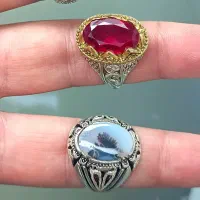 انگشتر شجر و یاقوت