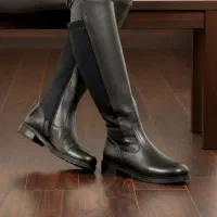 ،کفش مجلسی سبز و طلایی ،بوت ساق بلند پشت کشی|کیف، کفش، کمربند|مشهد, خواجه ربیع|دیوار