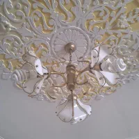 لوستر برنزی قدیمی توافقی