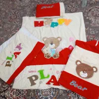 سرویس خواب و قنداق فرنگی و سرهمی مخمل