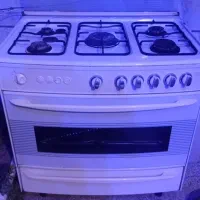 گاز پنج شعله فر دار