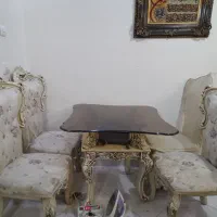 مبل وناهار خوری استیل چوب راش سالم  با روکش|مبلمان خانگی و میز عسلی|تهران, افسریه جنوبی|دیوار