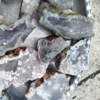 سنگ های راف و برش خورده عقیق های شجر و سلیمانی