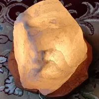 آباژور چوبی سنگ نمکی