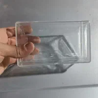 ظرف کریستالی صندوقی ،درب شیشه ای|ظروف نگهدارنده، پلاستیکی، یکبارمصرف|شیراز, سینما سعدی|دیوار