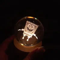 چراغ خواب گوی کریستالی با تنوع بسیار بالا