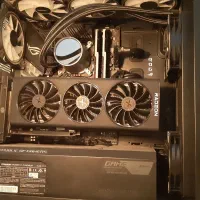 کیس کامپیوتر سیستم گیمینگ راگ کارت گرافیک 6900xt|رایانه رومیزی|کرمانشاه, |دیوار