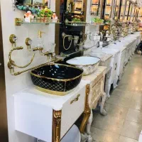 روشویی کابینتی مدل اینگل