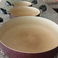 سه عدد ماهیتابه تفلون