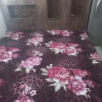 تخت دو نفره به همراه دو عدد کنسول کشو دار