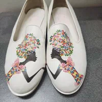 کفش چرم عروس