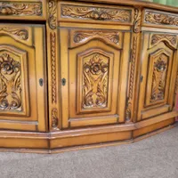 کنسول قدیمی سالم با چوب مراد منبت کاری